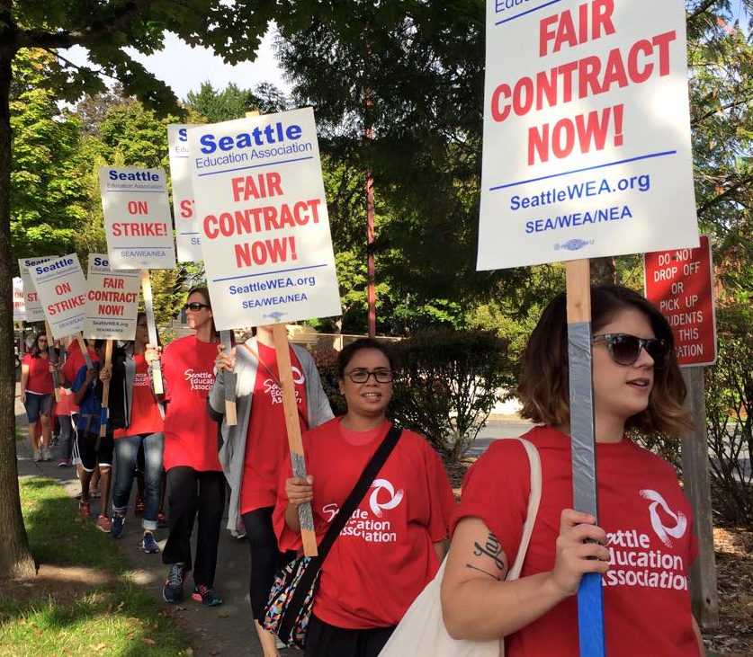 Seattle Teachers Reach Settlement after FiveDay Strike Labor Notes
